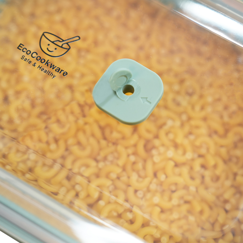 Voedselbewaardoos - voorraaddoos met vacuümventiel voor langere versheid