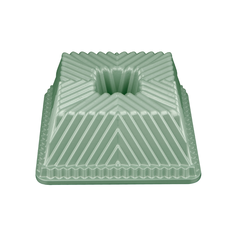 Primecook Smeralda vierkante bundtvorm voor cake pudding en taart