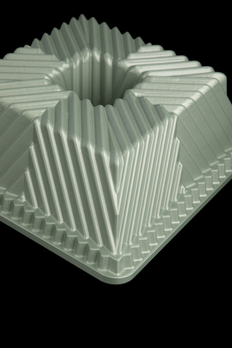 Vierkante cakevorm van gietaluminium