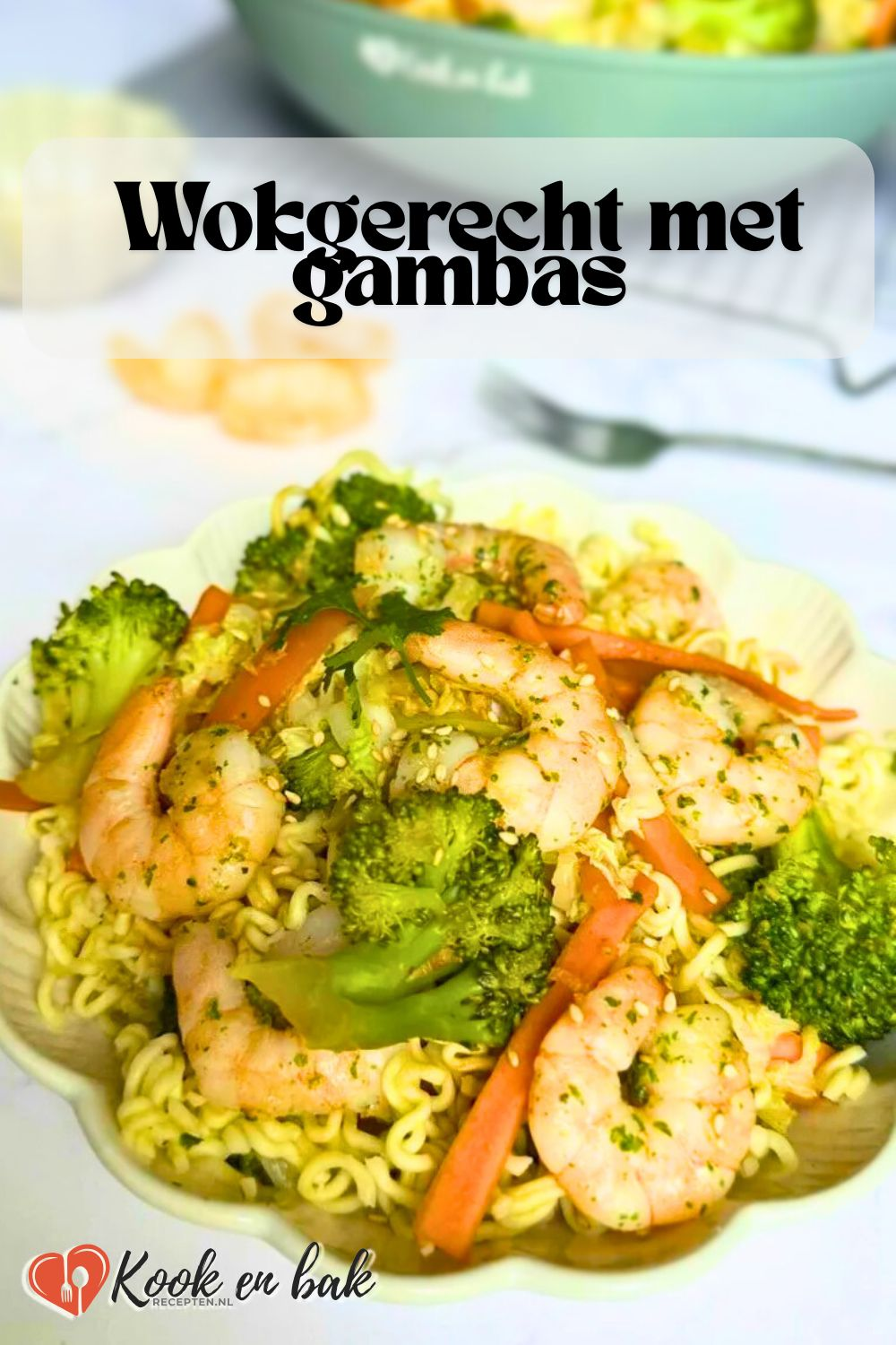 Recept: snel en makkelijk wokgerecht met gamba's